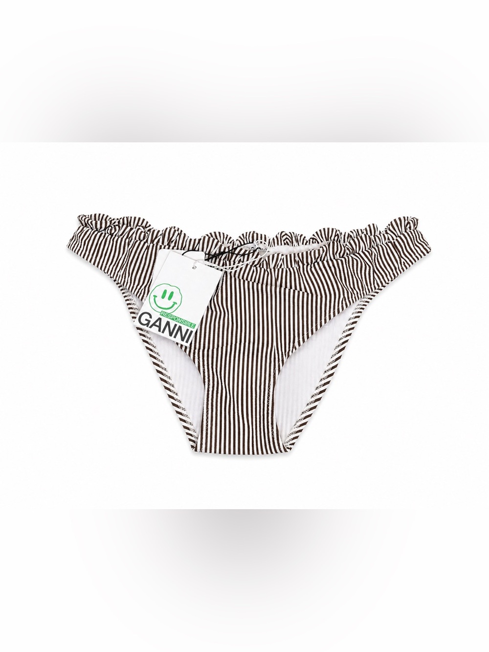 NWT Ganni Striped Bikini Bottom | $135 MSRP